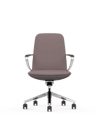 Amola B Mid-Back Leather Chair