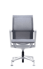 POLY B-BS Mid-Back Mesh Chair Soft White
