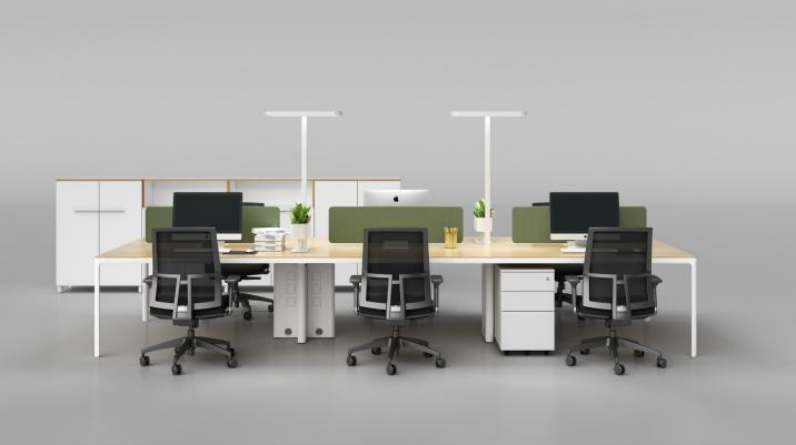 Modern Workstation Desk W0695 by Wenyi Office Furniture
