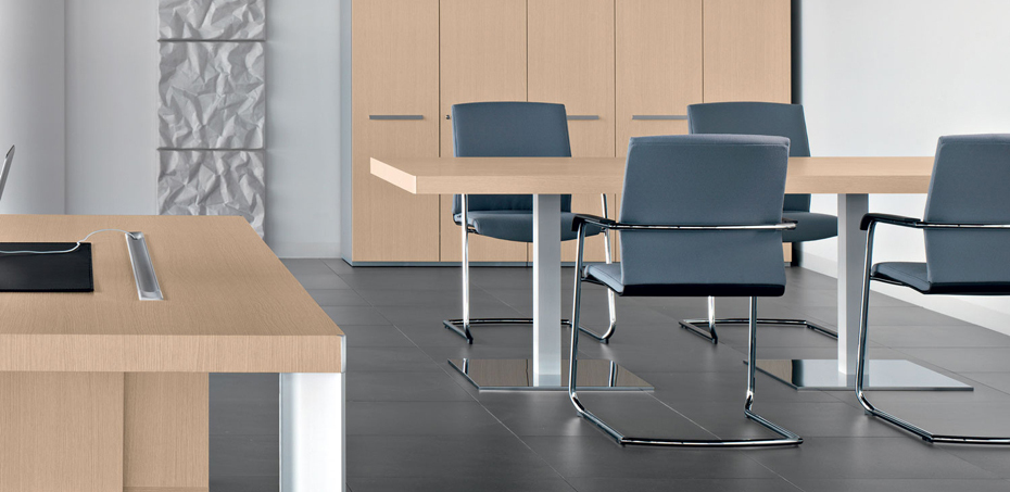 Minimalist Modern Office Desk 2814 by Wenyi