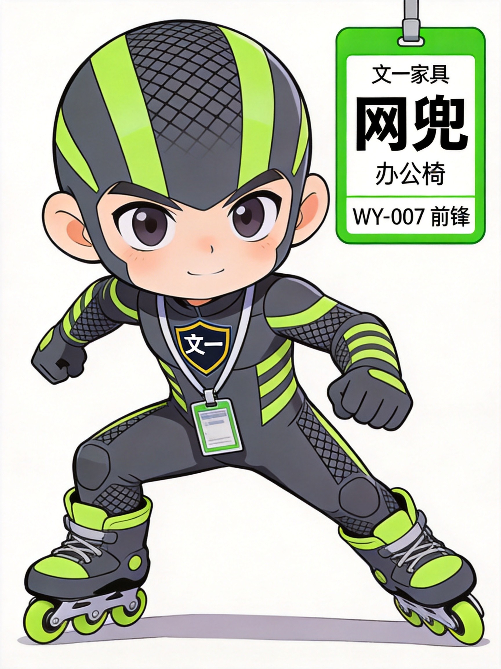 Green Guards · Our Brand Mascots Wangdou - Forward · Ergonomic Chair