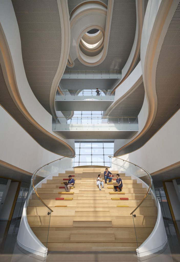 TP-Link Global HQ, Shenzhen by KPF: A New Coordinate for Chinese Tech HQ Office Environment Design (2025) TP-Link Global HQ Shenzhen external façade